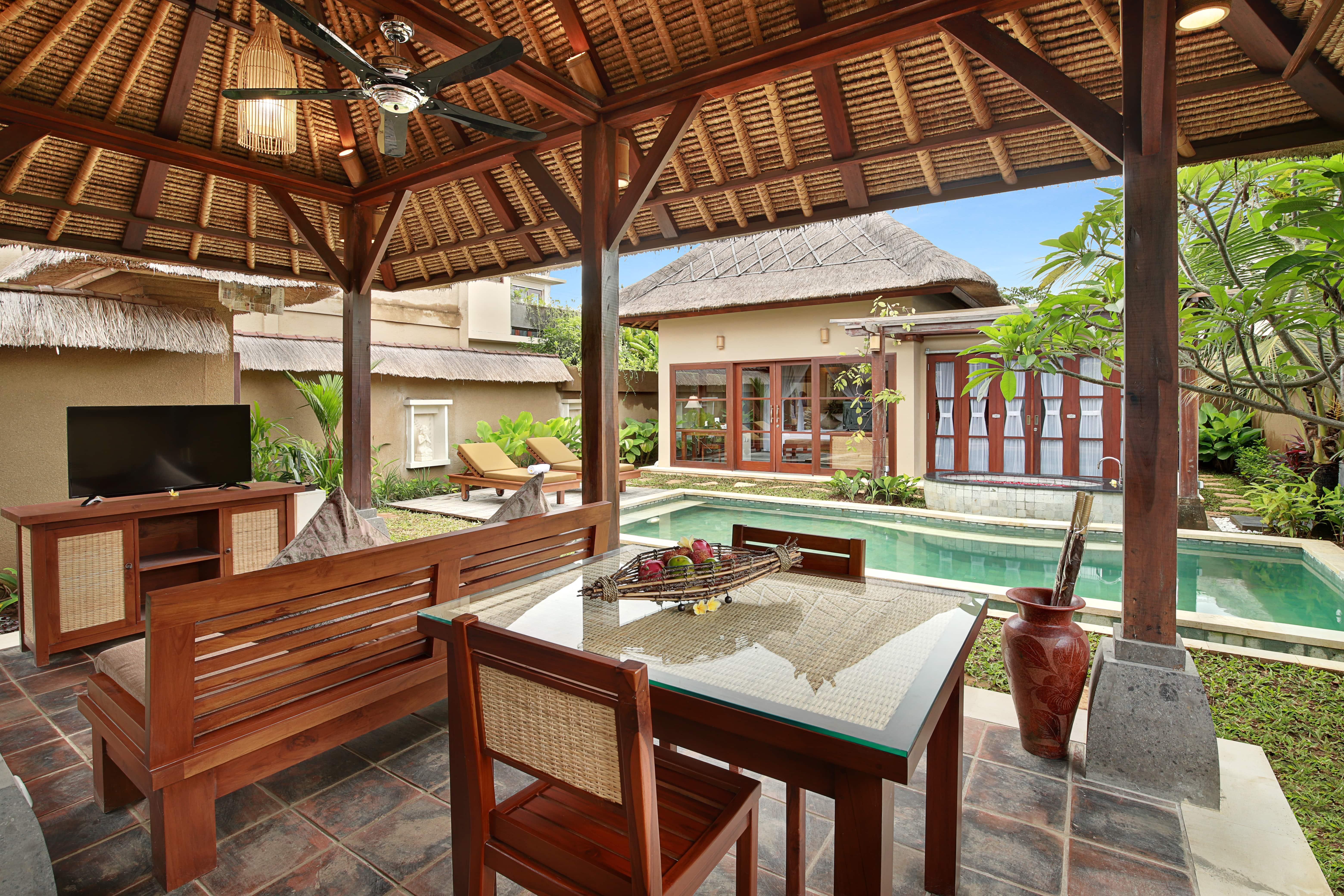 Ubud Nyuh Bali Resort & Spa Exteriér fotografie A villa at the resort