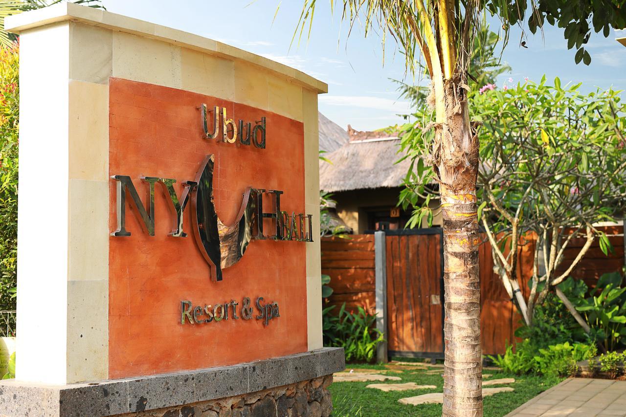 Ubud Nyuh Bali Resort & Spa Exteriér fotografie Entrance to Nyuh Gajah Resort